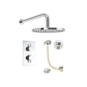BO-RSPACK3: Thermostatic Concealed Shower Pack (Round)