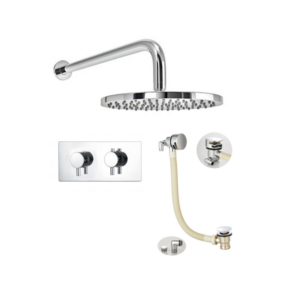 BO-RSPACK3H: Thermostatic Concealed Shower Pack (Round)