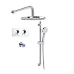 BO-RSPACK3RH: Thermostatic Concealed Shower Pack (Round)