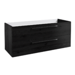 Radiance (1200mm) Wall Hung Vanity Unit – Black Oak