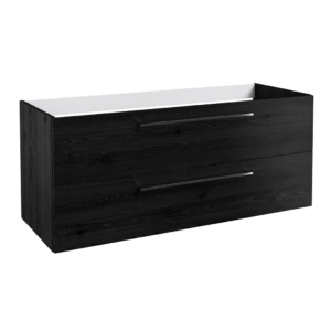 Radiance (1200mm) Wall Hung Vanity Unit – Black Oak