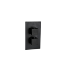 Messina (2 Outlets) Thermostatic Concealed Shower Mixer – Matt Black (BO-MS1430MB)