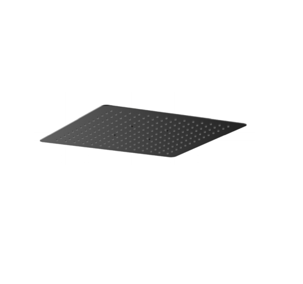 Square Ceiling Mounted (300mm) Overhead Shower – Matt Black