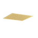 Square Overhead Shower (400x400mm) – Brushed Gold