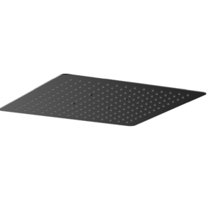 Square Ceiling Mounted (400mm) Overhead Shower – Matt Black