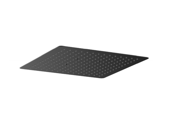 Square Ceiling Mounted (400mm) Overhead Shower – Matt Black