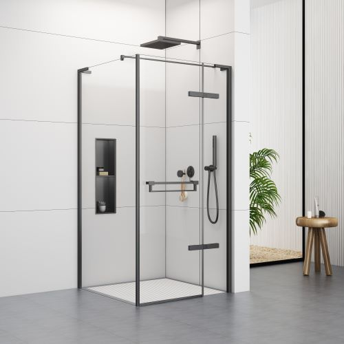 700 Side Panel (8mm Glass) – Matt Black