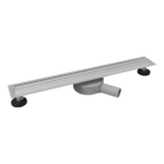 Slim Linear Wetroom Drain (600x30mm) – Stainless Steel