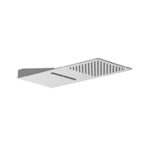 Slim Square: (Waterfall Option) Waterblade Overhead Shower