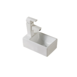 Left Rectangle Cloakroom Basin (305x180x110mm)