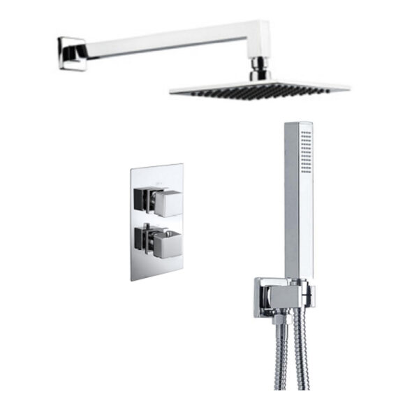 BO-SSPACK2: Thermostatic Concealed Shower Pack (Square)