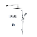 BO-SSPACK3RH: Thermostatic Concealed Shower Pack (Square)