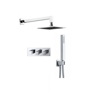 BO-SSPACK4H: Thermostatic Concealed Shower Pack (Square)