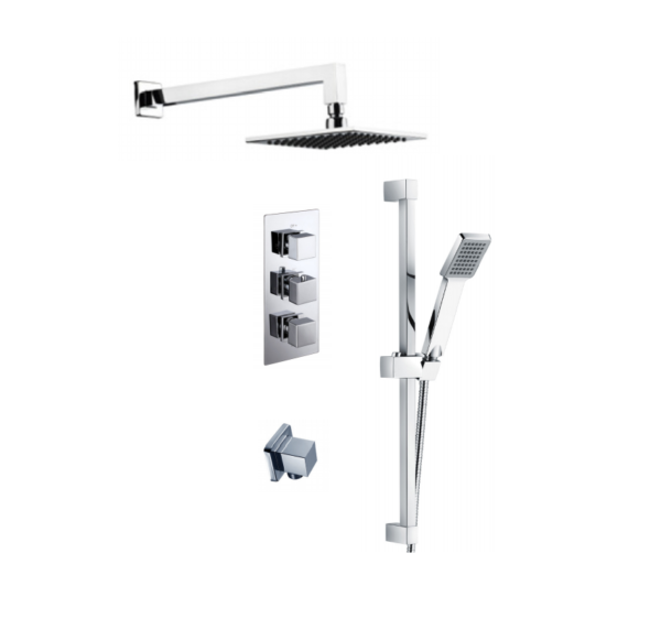 BO-SSPACK5: Thermostatic Concealed Shower Pack (Square)