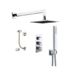 BO-SSPACK6: Thermostatic Concealed Shower Pack (Square)