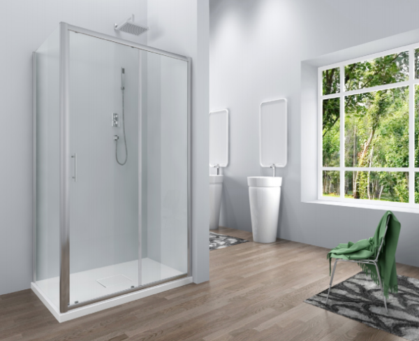 Orbit Sliding Shower Door (1950mm, 6mm Thickness)