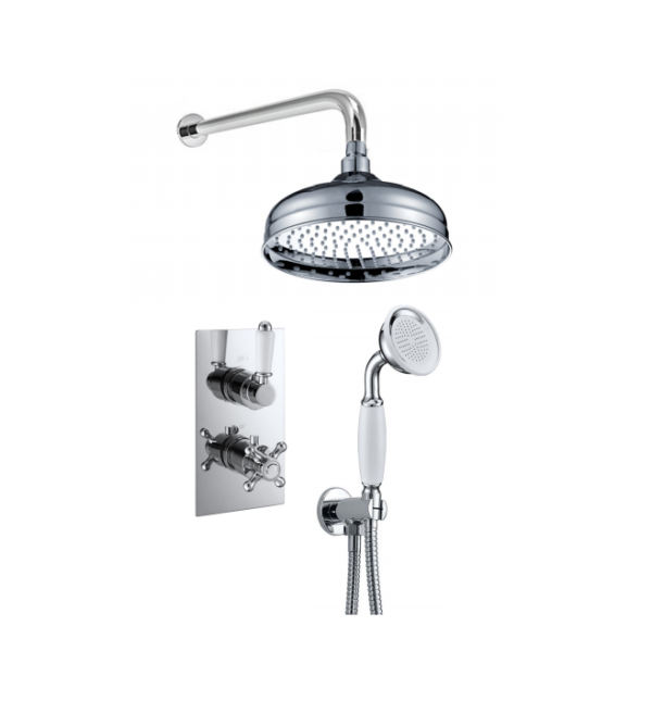 BO-TRSPACK2: Thermostatic Concealed Shower Pack (Traditional)