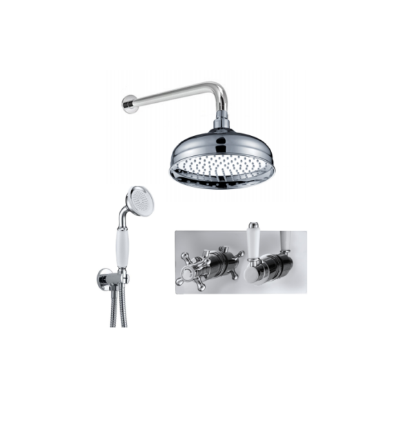 BO-TRSPACK2H: Thermostatic Concealed Shower Pack (Traditional)