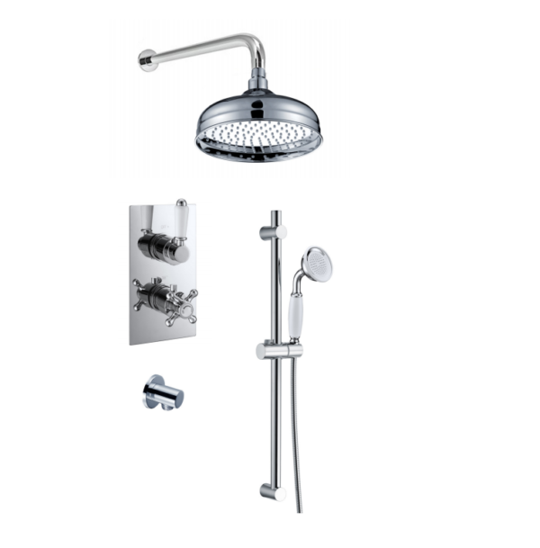 BO-TRSPACK3R: Thermostatic Concealed Shower Pack (Traditional)