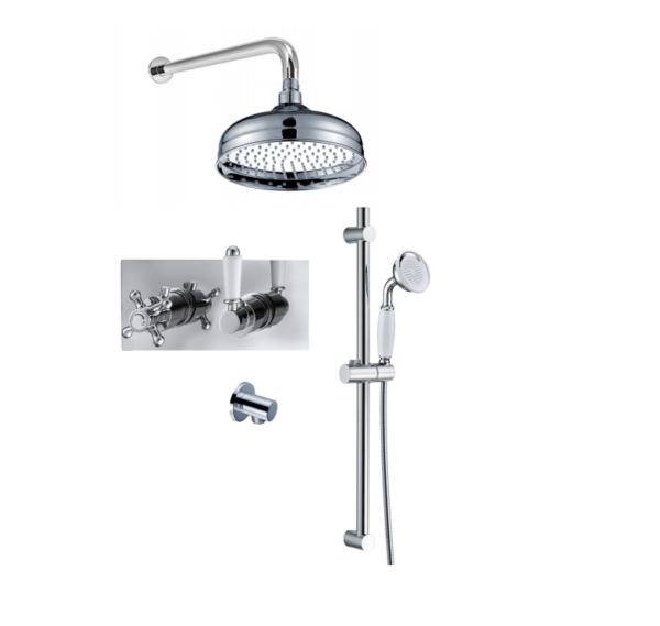 BO-TRSPACK3RH: Thermostatic Concealed Shower Pack (Traditional)