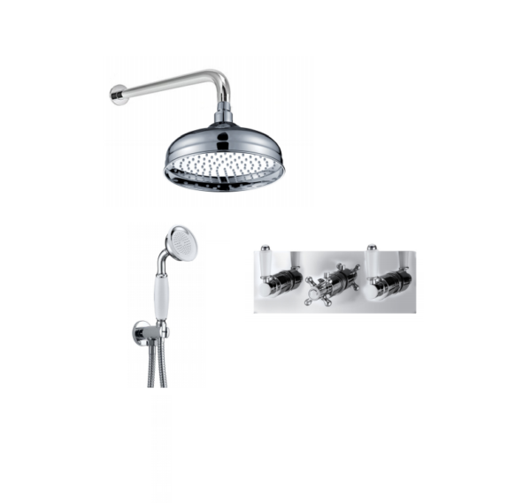 BO-TRSPACK4H: Thermostatic Concealed Shower Pack (Traditional)