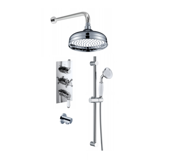 BO-TRSPACK5H: Thermostatic Concealed Shower Pack (Traditional)