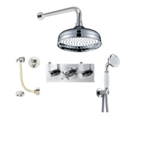 BO-TRSPACK6H: Thermostatic Concealed Shower Pack (Traditional)