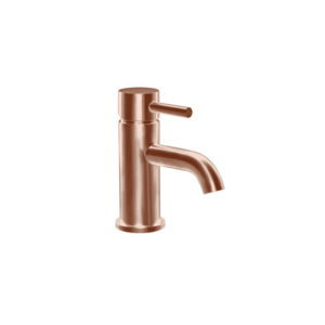 Treviso (Single Lever) – Mini Basin Mixer – Brushed Rose Gold