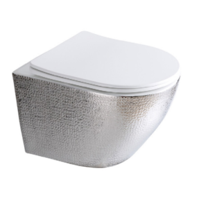 Treviso (Wall Hung) Soft Close Seat Toilet – Brushed Nickel