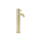Treviso (Single Lever) – Tall Basin Mixer – Brushed Gold