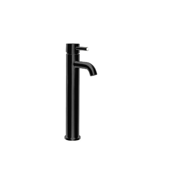 Treviso (Single Lever) – Tall Basin Mixer – Matt Black