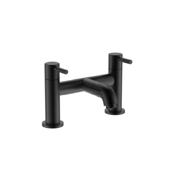 Treviso Bath Filler (Deck Mounted) – Matt Black
