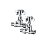 Traditional Radiator Valve (Square) – Chrome