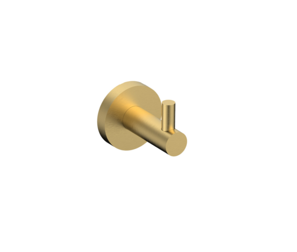 Treviso Robe Hook – Brushed Gold
