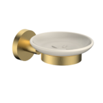 Treviso Soap Dish – Brushed Gold
