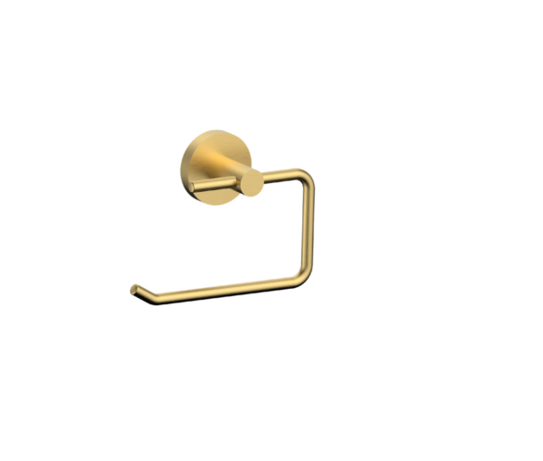 Treviso Toilet Paper Holder – Brushed Gold