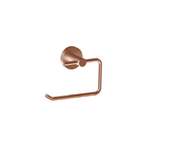 Treviso Toilet Paper Holder – Brushed Rose Gold