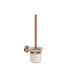 Treviso Toilet Brush & Holder – Brushed Rose Gold