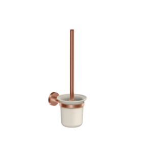 Treviso Toilet Brush & Holder – Brushed Rose Gold