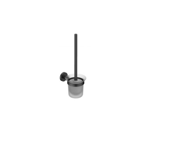 Treviso Toilet Brush & Holder – Matt Black