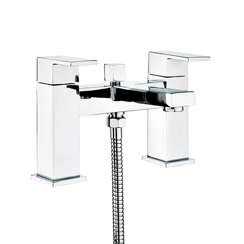 Tuscany (Dual Lever) – Deck Mounted Bath Shower Mixer with Kit