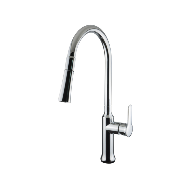 Veneto – Pull Out Kitchen Mixer (Chrome)