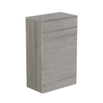 Roma (500mm) WC Back to Wall Units – Grey Ash