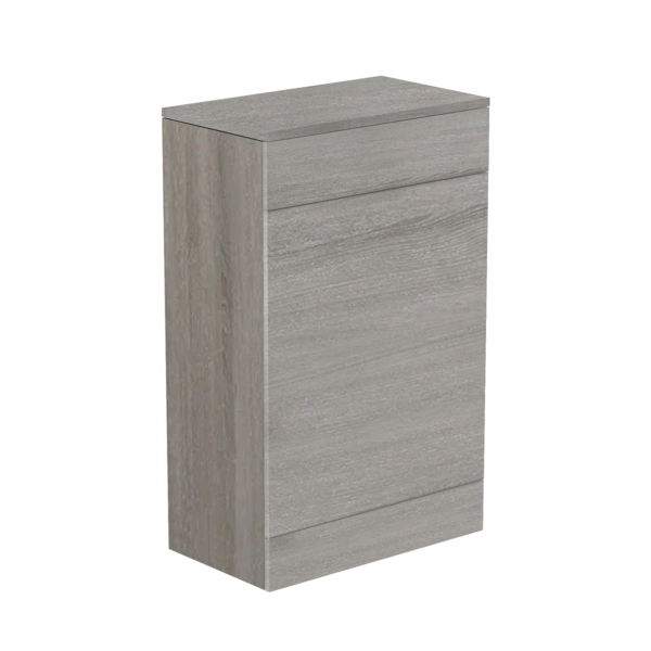 Roma (500mm) WC Back to Wall Units – Grey Ash