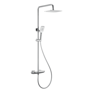 Waterfall (3 Options) Thermostatic Bath & Shower Mixer – Chrome