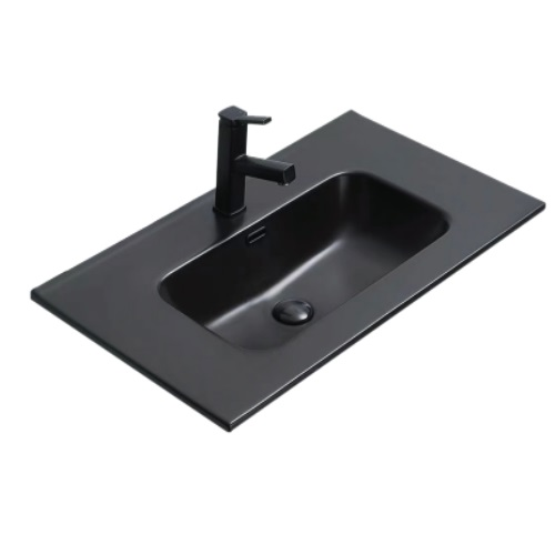 Matt Black – Tap Hole Basin (1210x465x170mm)