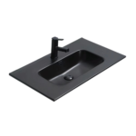 Matt Black – Tap Hole Basin (810x465x170mm)