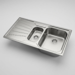 Stainless steel kitchen sink