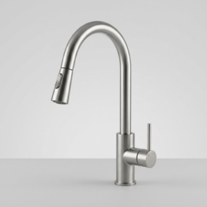 Pull-out spray kitchen mixer tap