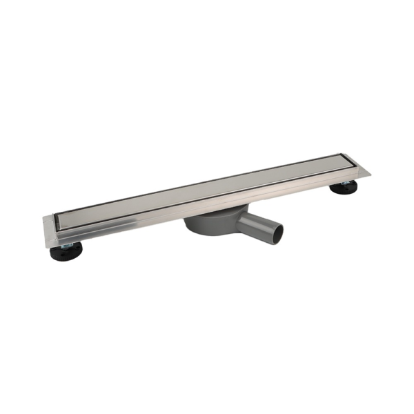 Linear Wetroom Drain (600x70mm) – Stainless Steel